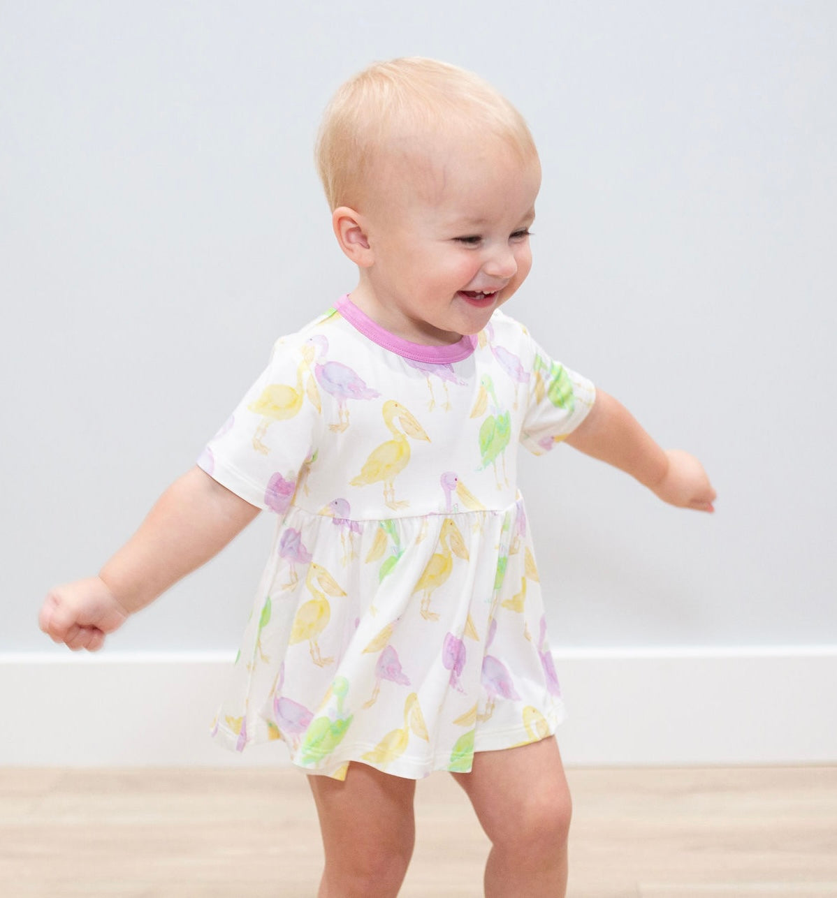 Mardi Gras Pelicans Peplum Set