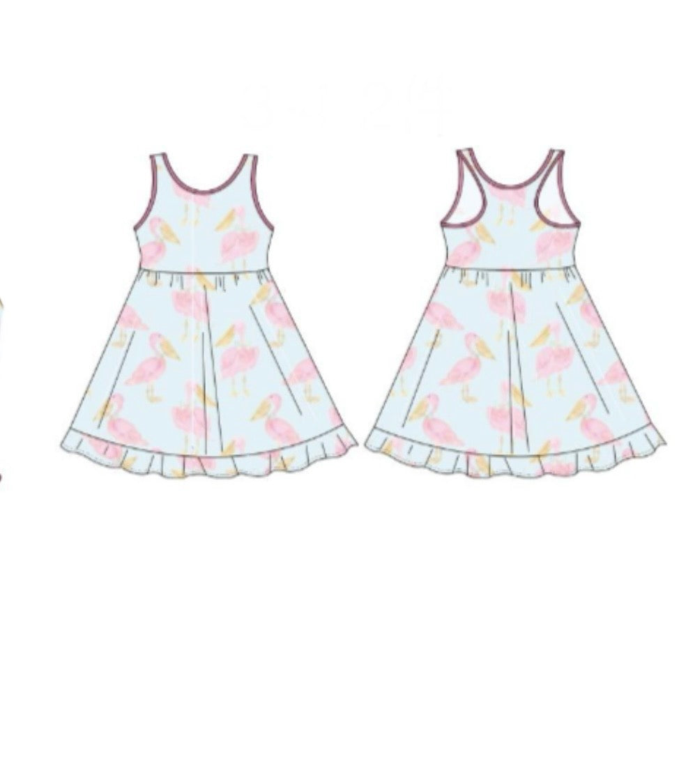 Pink Pelican Razorback Twirl Dress