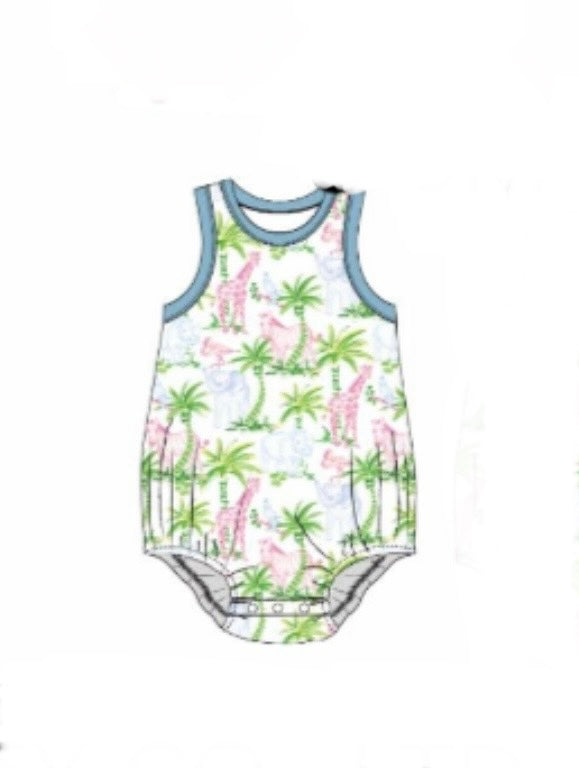 Zoo Bubble Romper