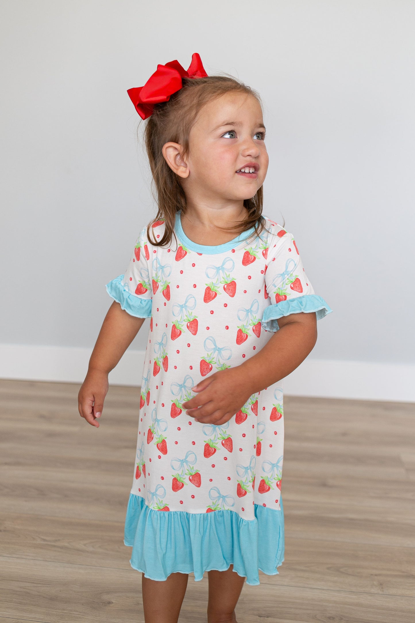 Strawberries and Bows Gown