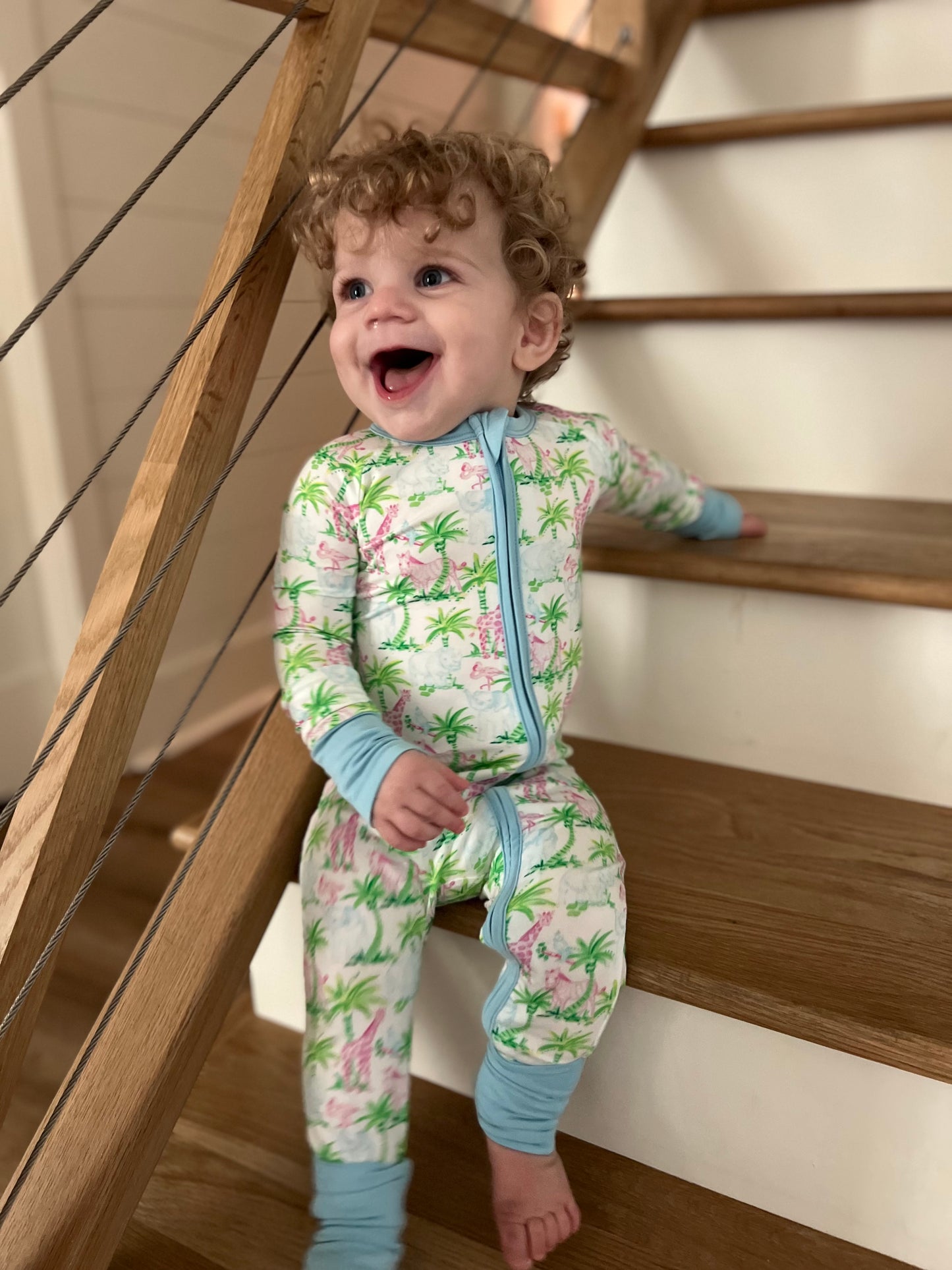 Zoo Zipper Onesie