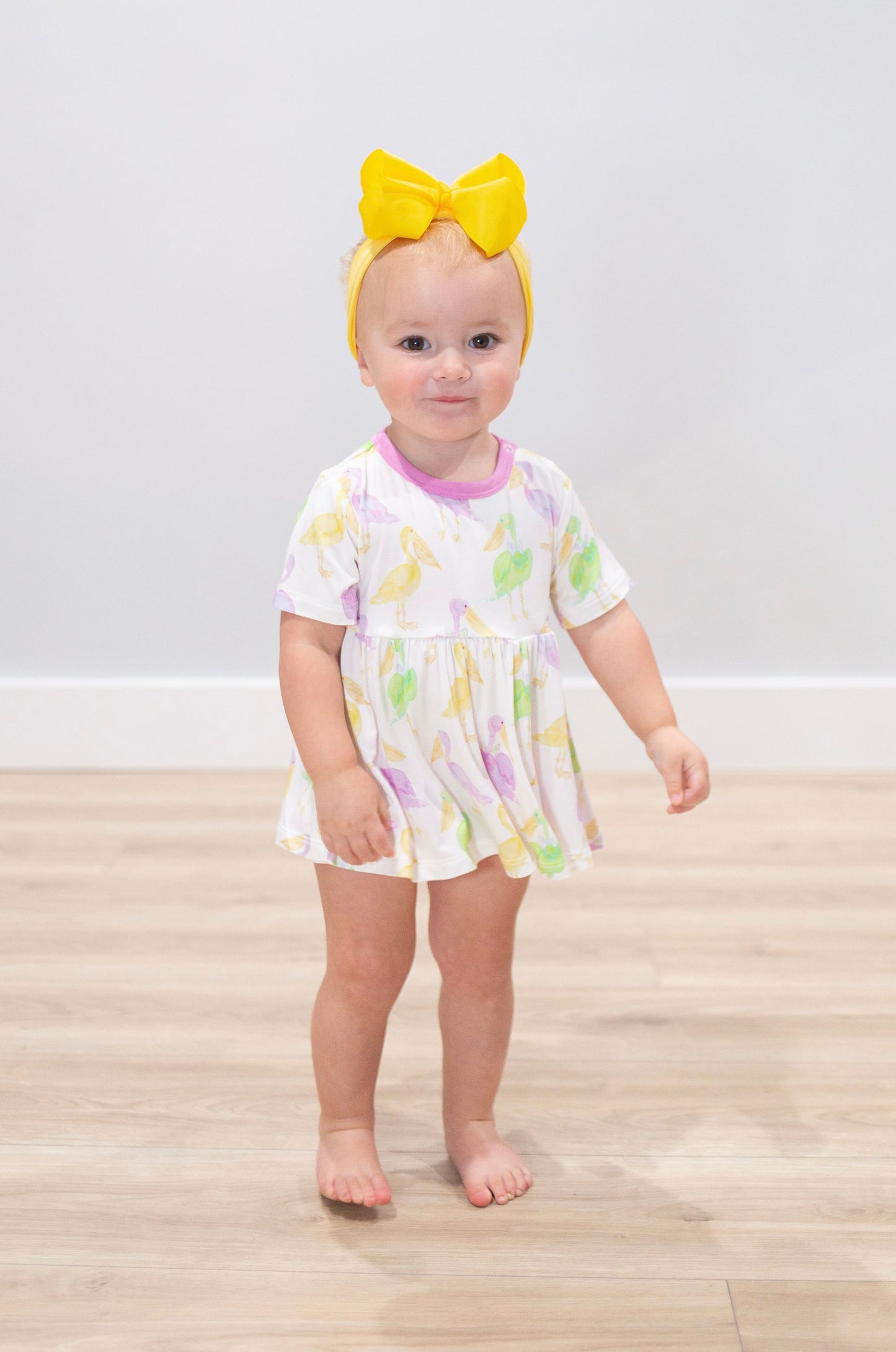 Mardi Gras Pelicans Peplum Set