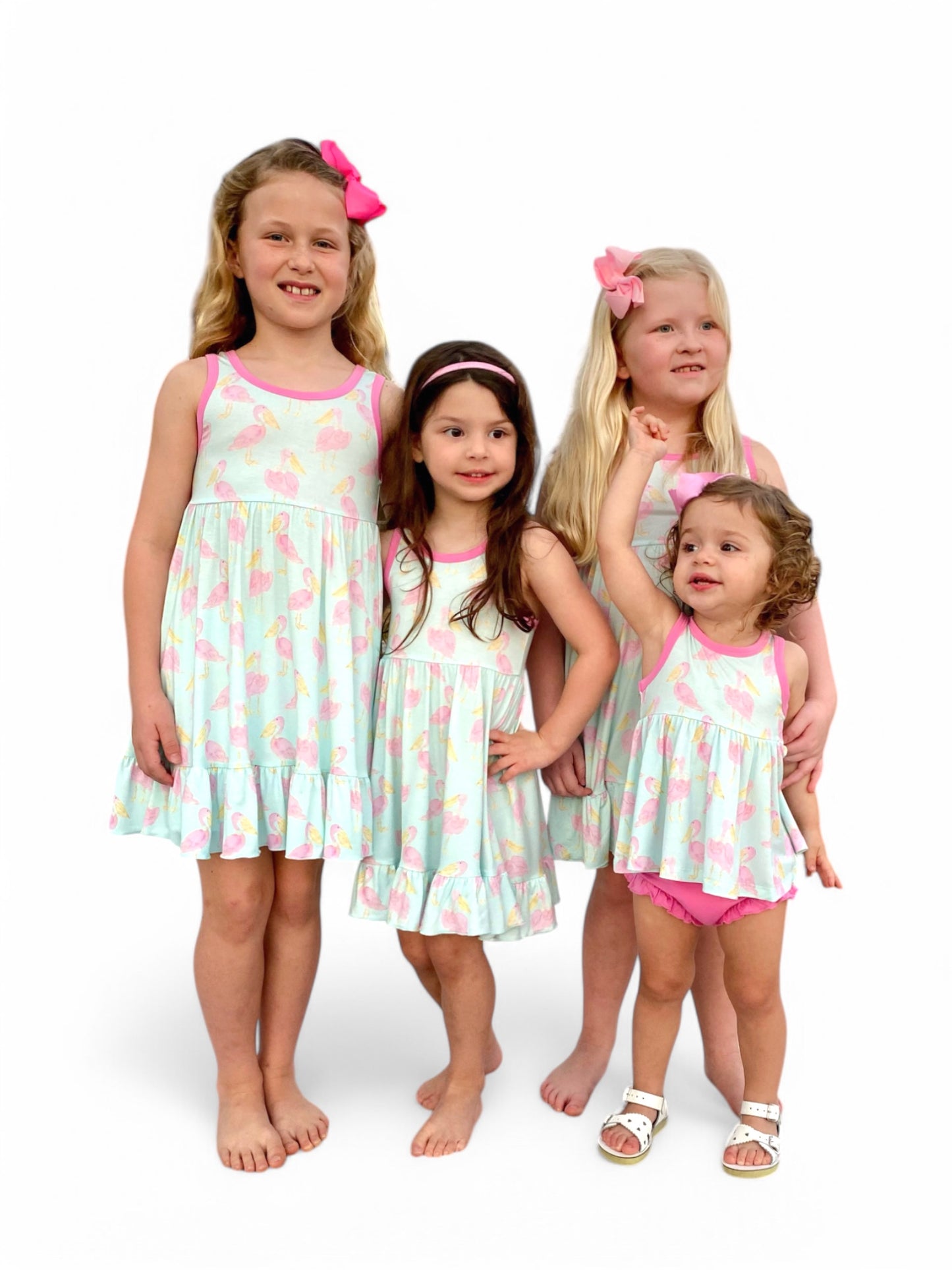 Pink Pelican Razorback Peplum Set