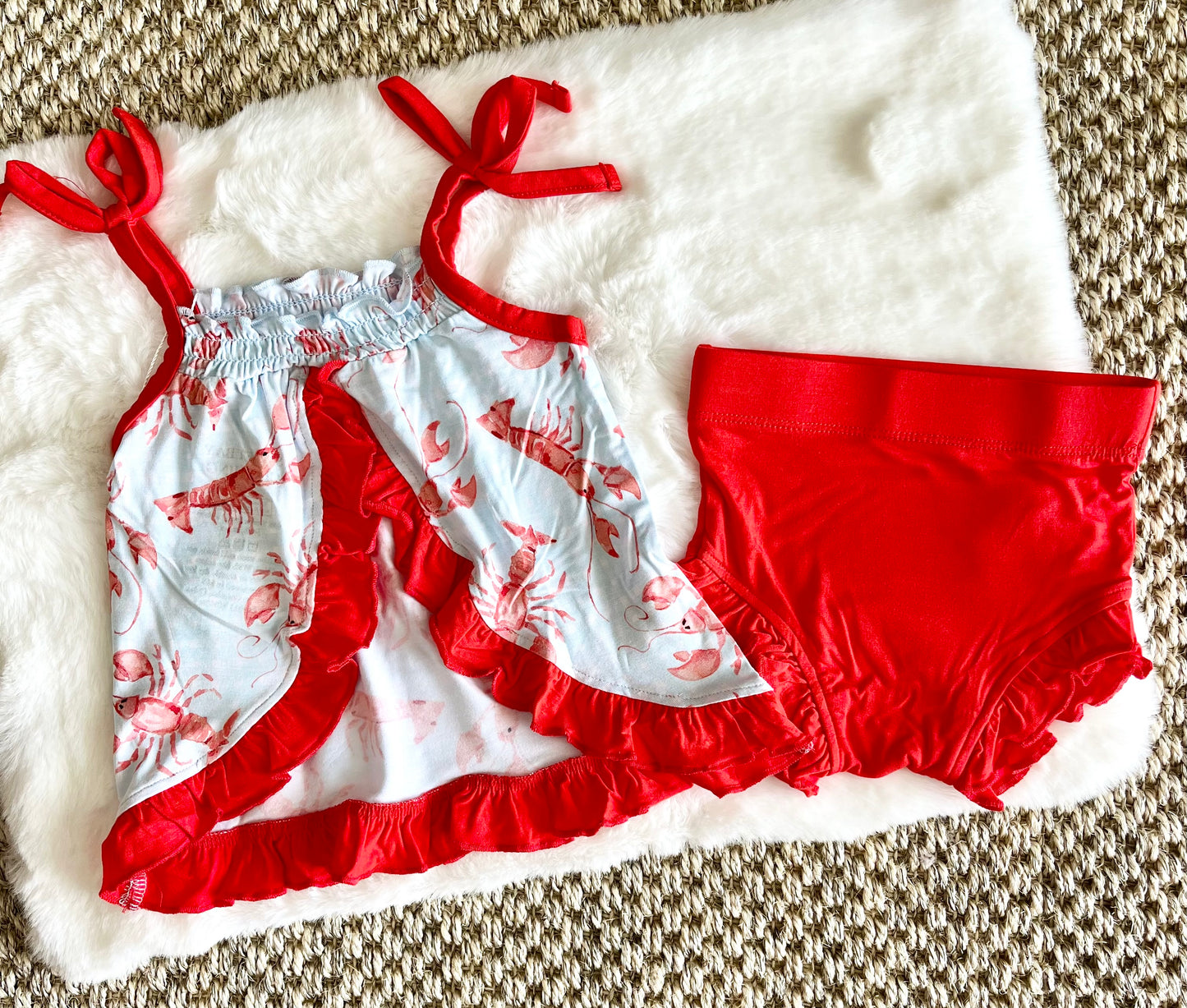 Crawfish Ruffle Swing Set (Copy)