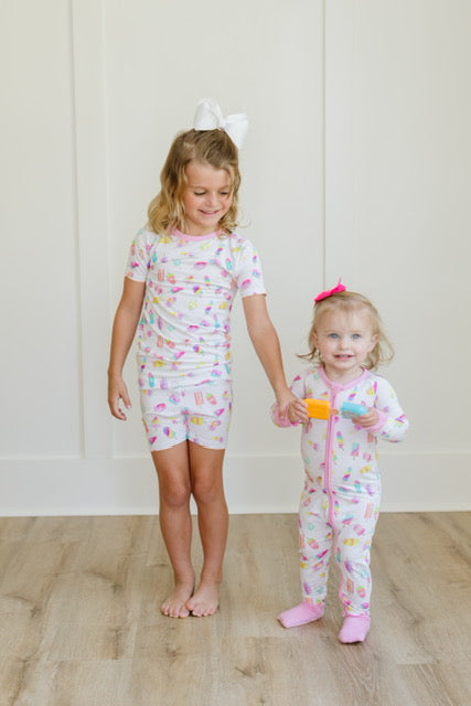 Popsicle Zipper Onesie