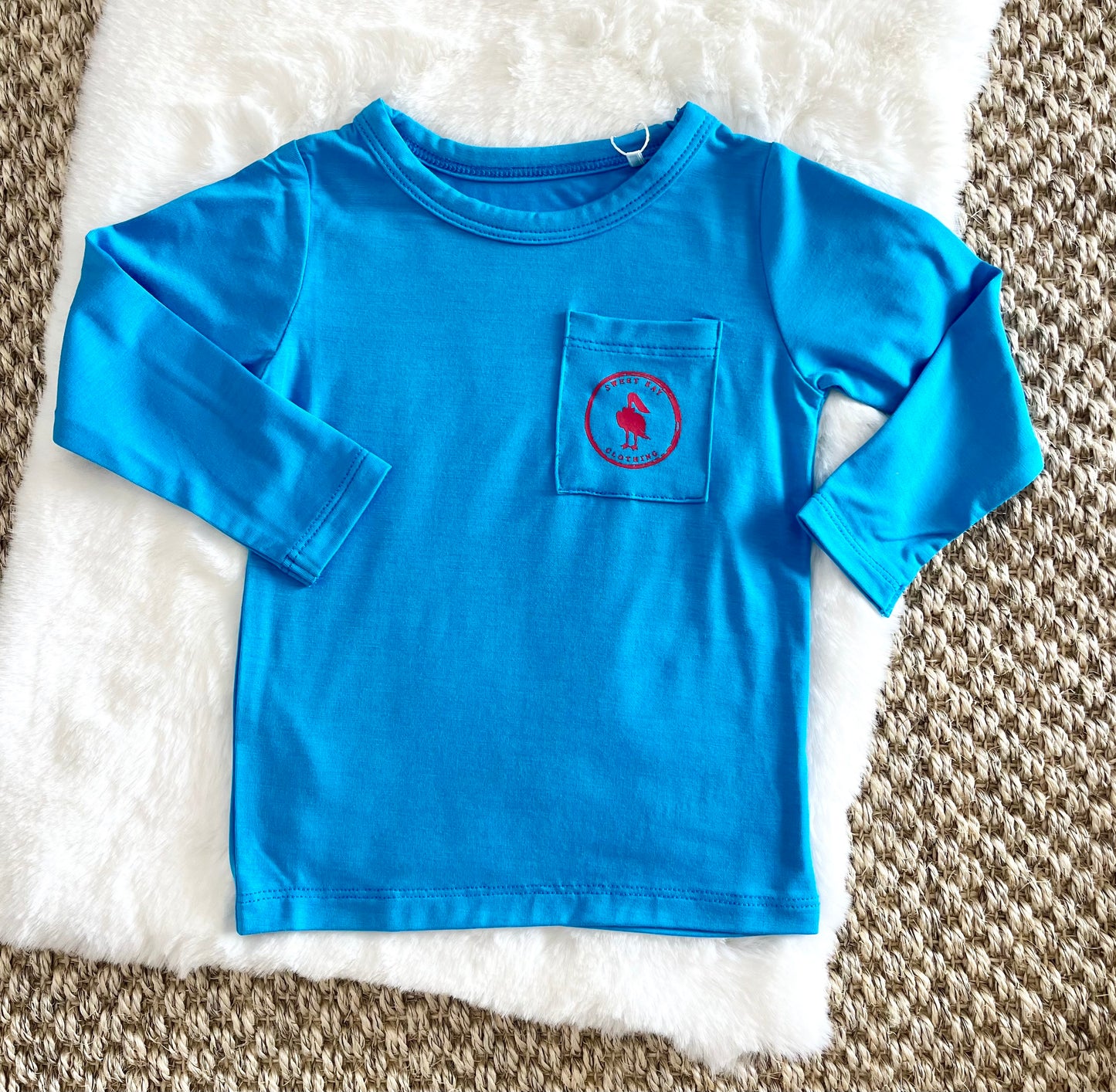 Blue Pocket Logo T-shirt