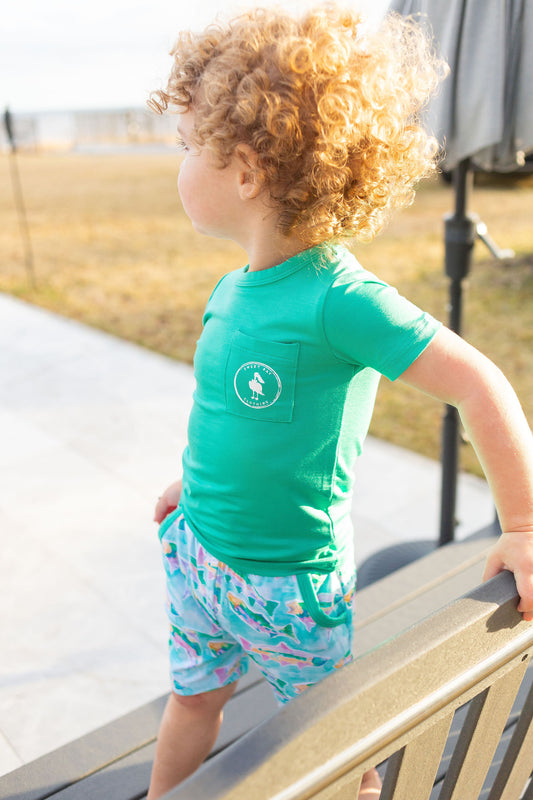 Green Pocket Logo T-shirt