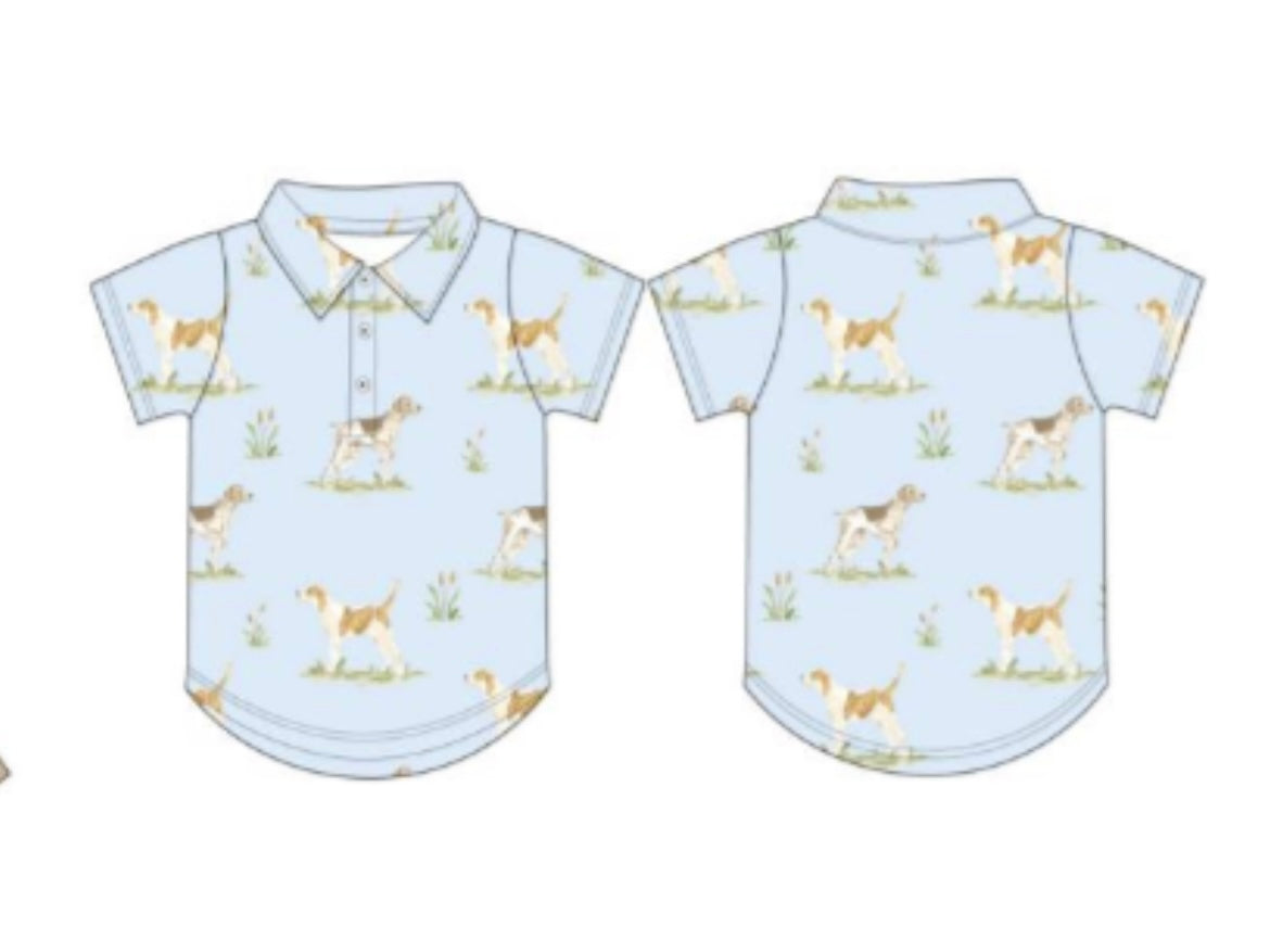 Hunting Dogs Polo Shirt