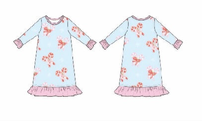 Candy Cane Bows Gown