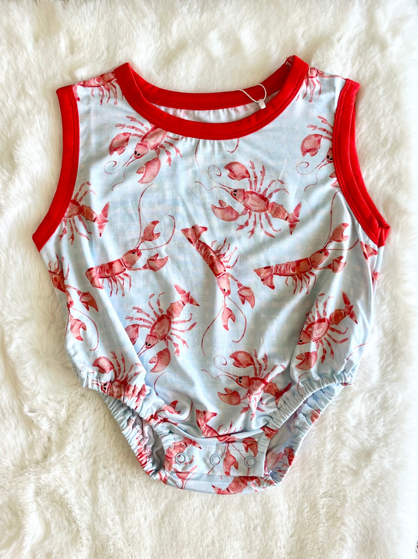 Crawfish Bubble Romper