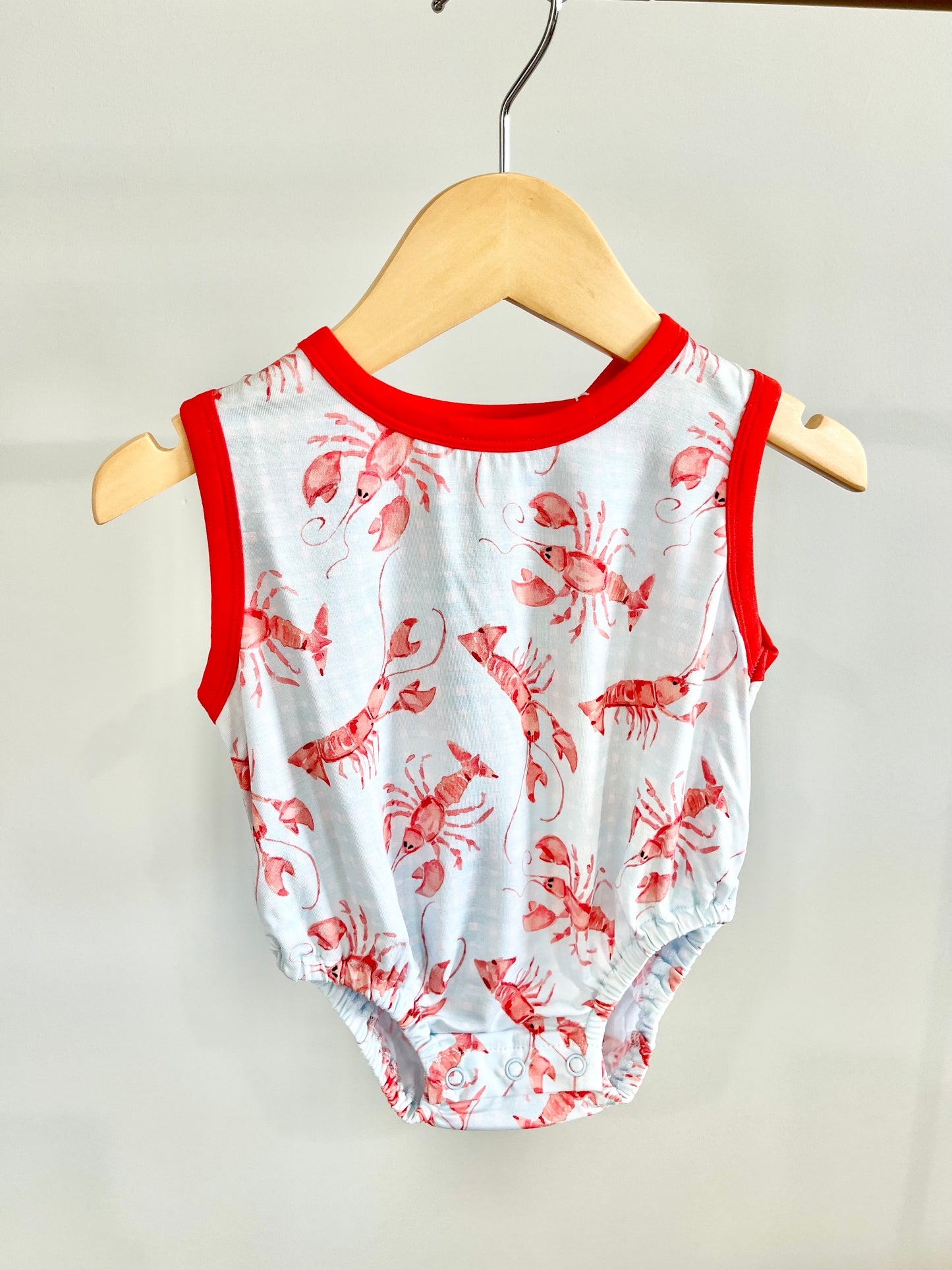 Crawfish Bubble Romper