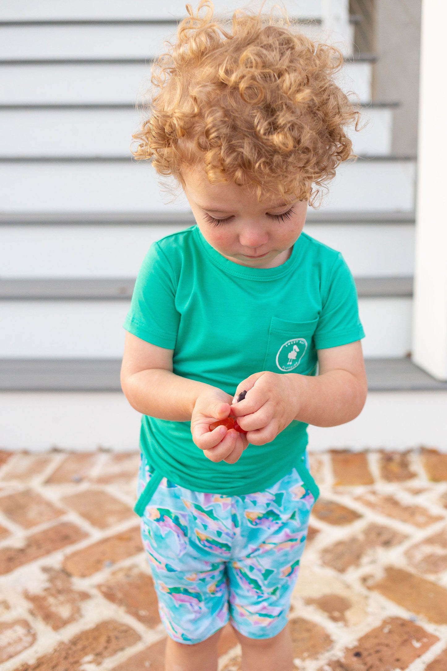 Green Pocket Logo T-shirt