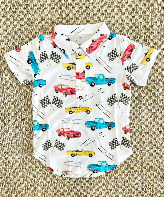 Cruisin Cars Polo Shirt