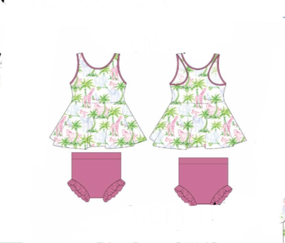 Zoo Peplum Set