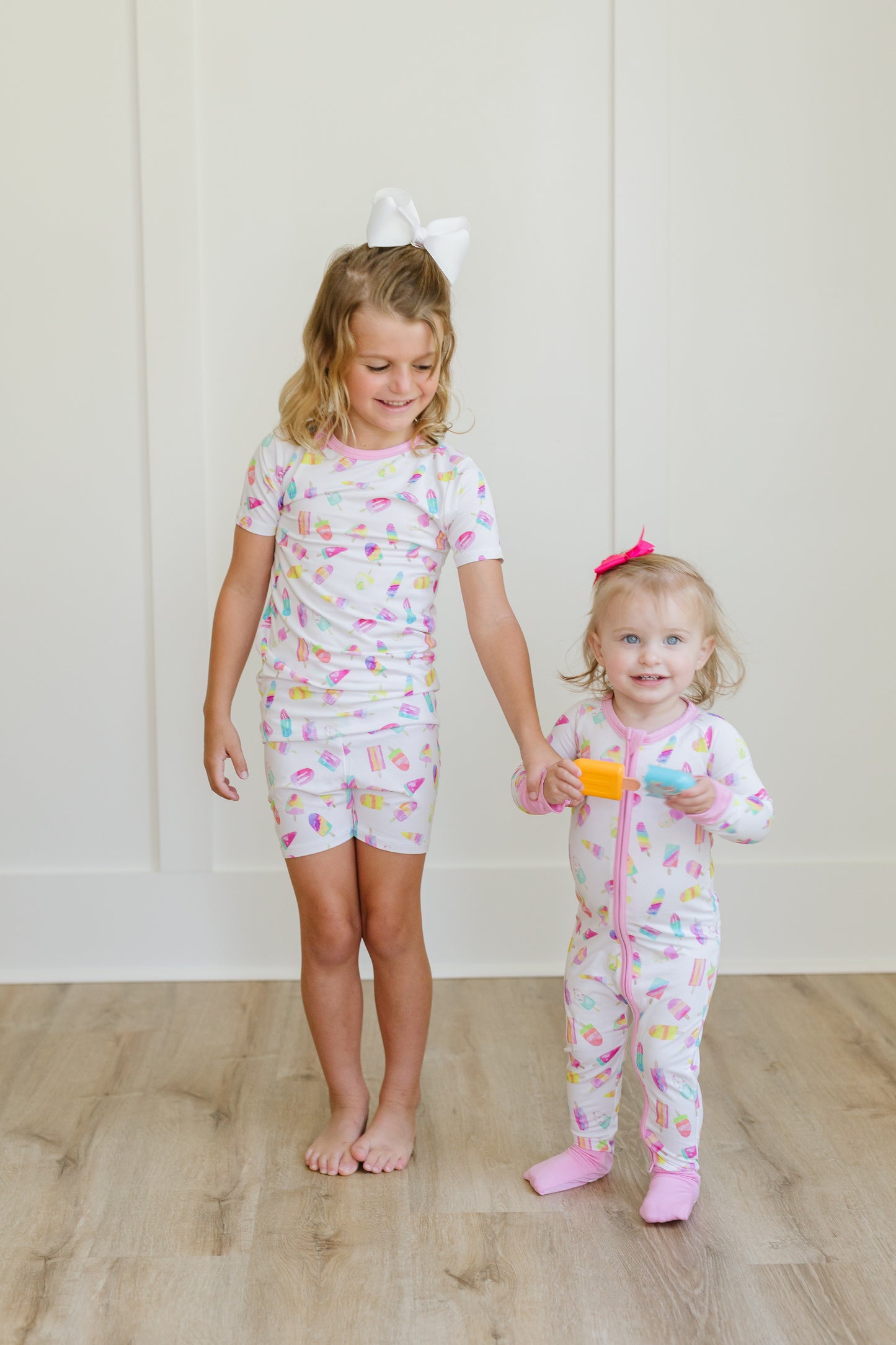 Popsicle Two Piece Pajama Short Set