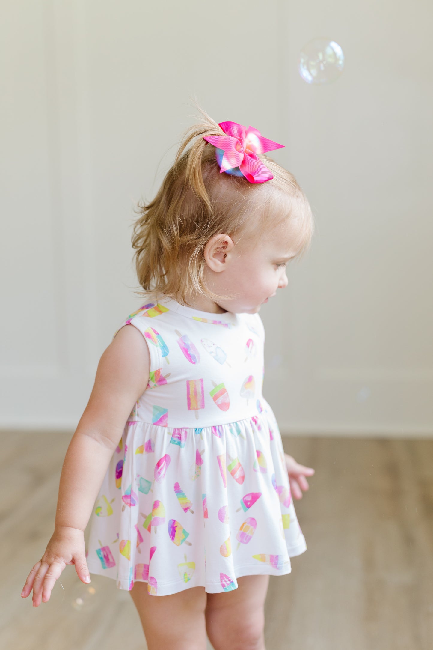 Popsicle Sleeveless Peplum Bloomer Set