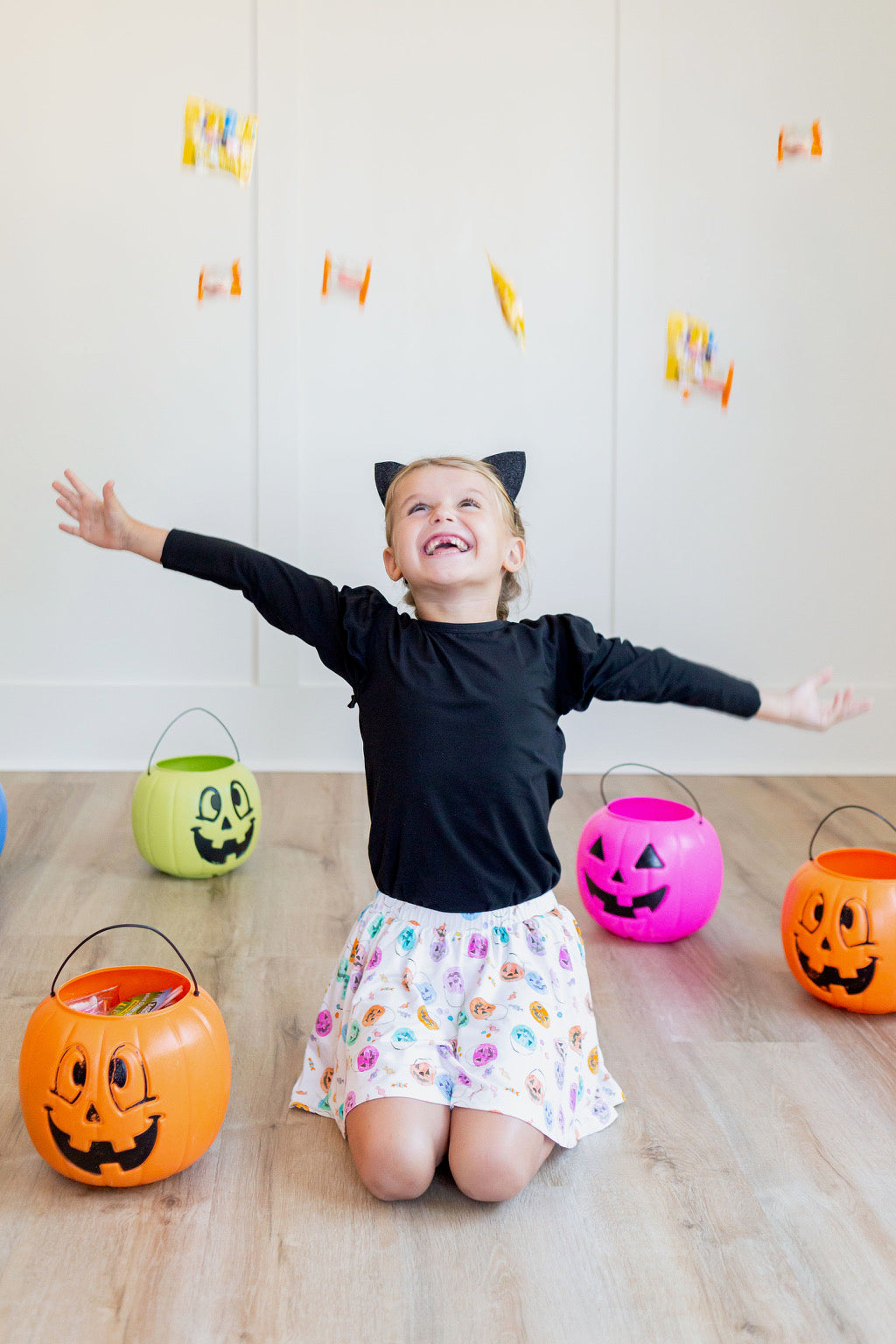 Jack-o-lantern Skort