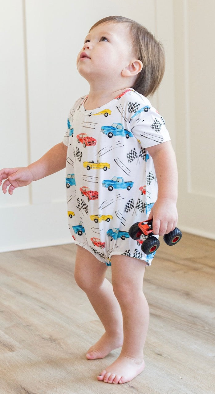 Cruisin Cars Bubble Romper