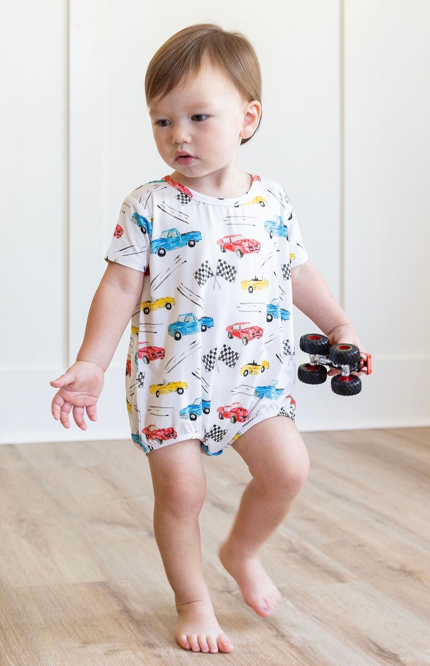 Cruisin Cars Bubble Romper