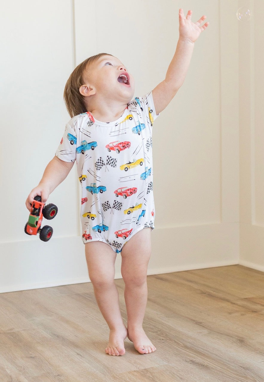 Cruisin Cars Bubble Romper