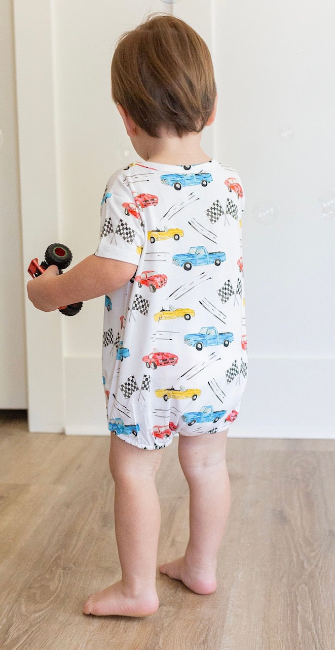 Cruisin Cars Bubble Romper