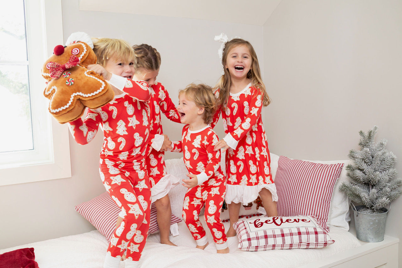 Christmas Cookies Two Piece Pajama Pants Set