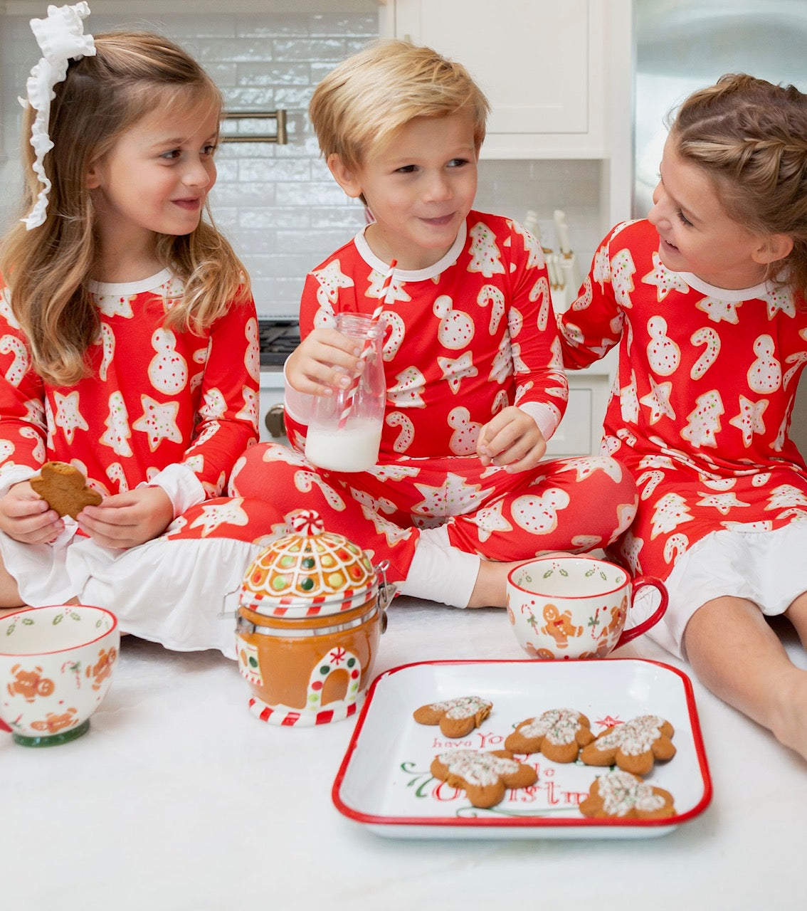 Christmas Cookies Two Piece Pajama Pants Set