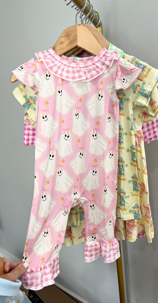 Ghost Flutter Romper