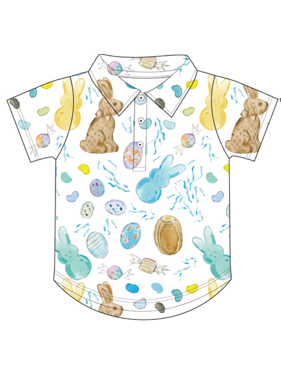 Easter Candy Polo Shirt