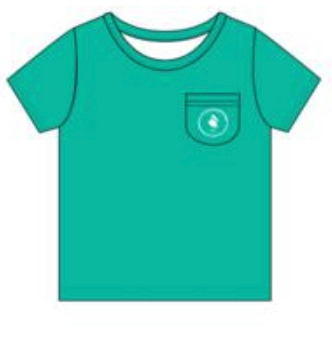 Green Pocket Logo T-shirt