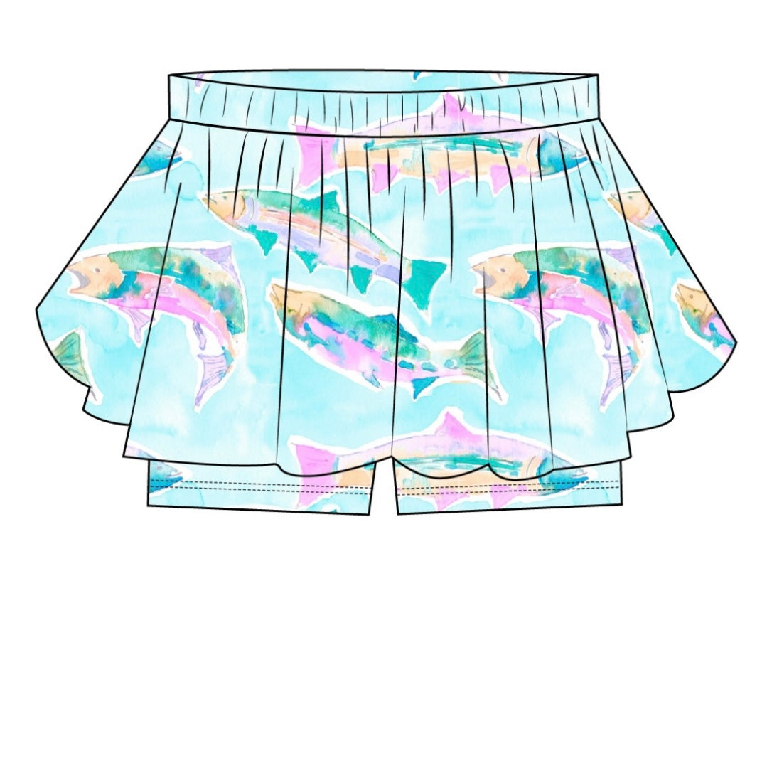 Fish Skort