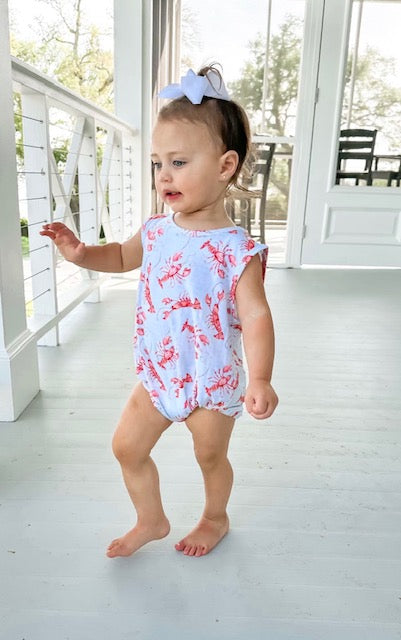 Crawfish Bubble Romper