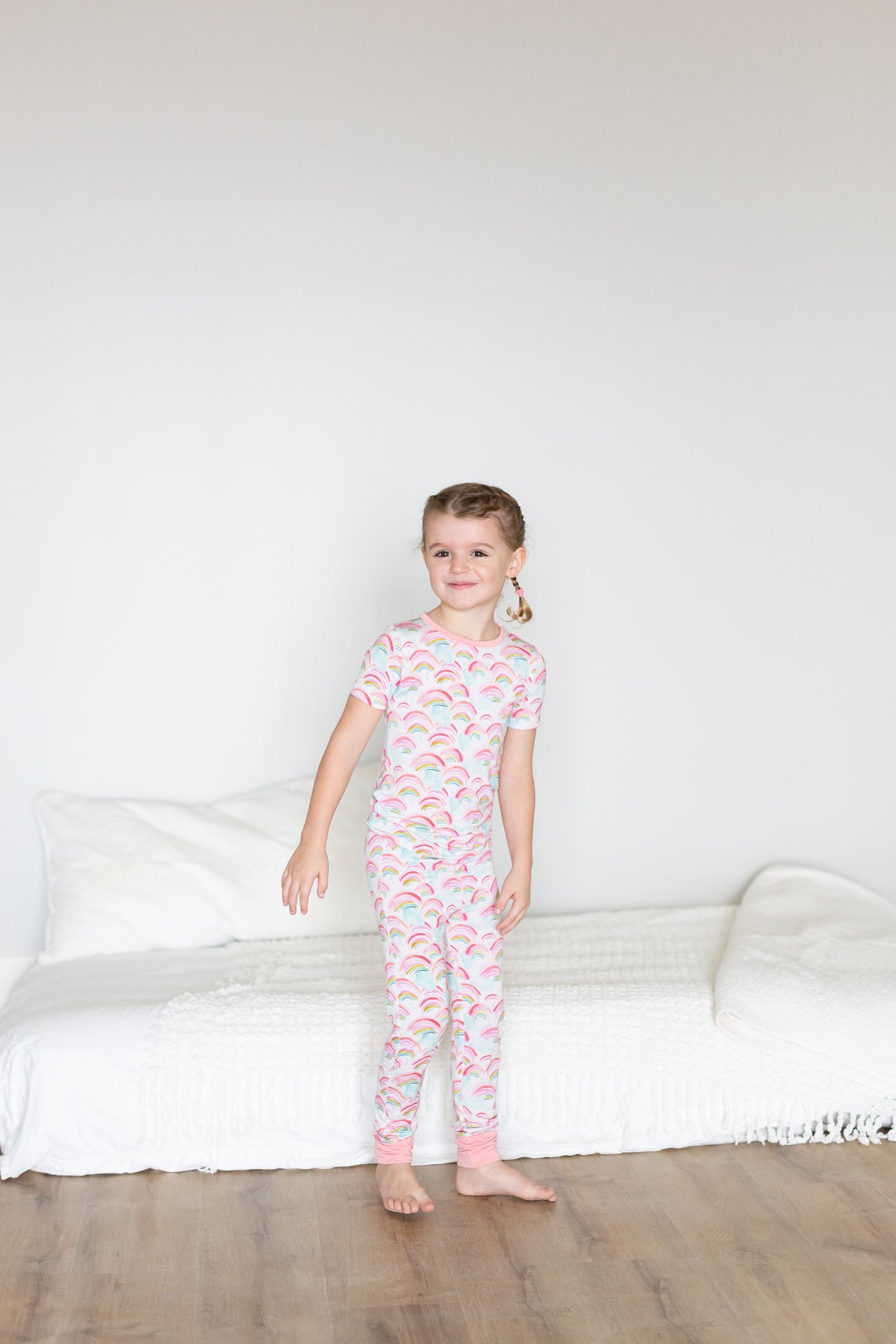 Rainbow Two Piece Pajama Set